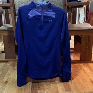 Under Armour Purple Half-Zip Top